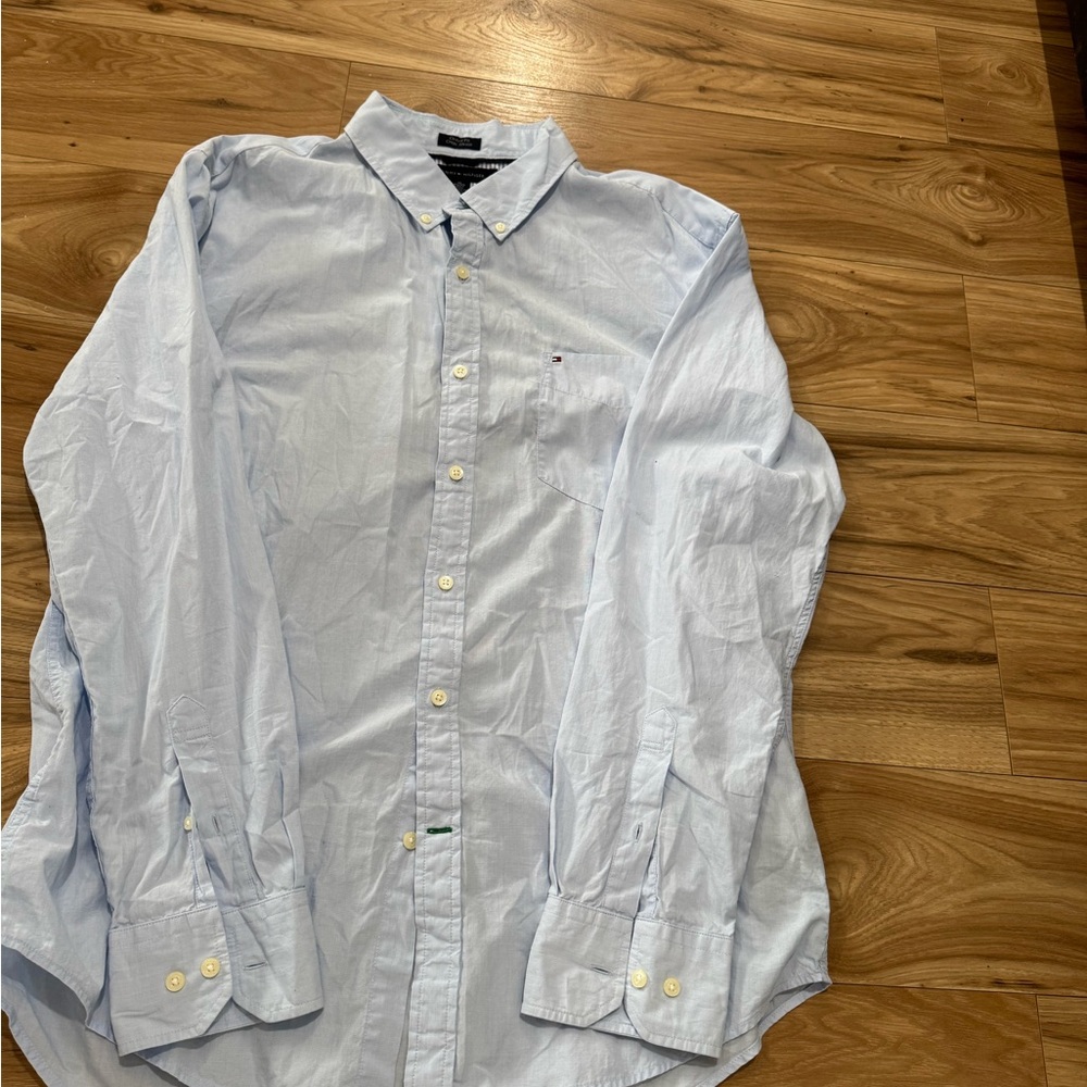 Tommy Hilfiger Light Blue Men's Shirt